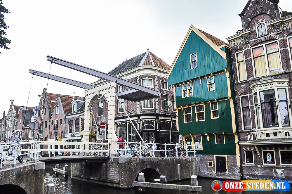 El puente Nieuwland en Alkmaar