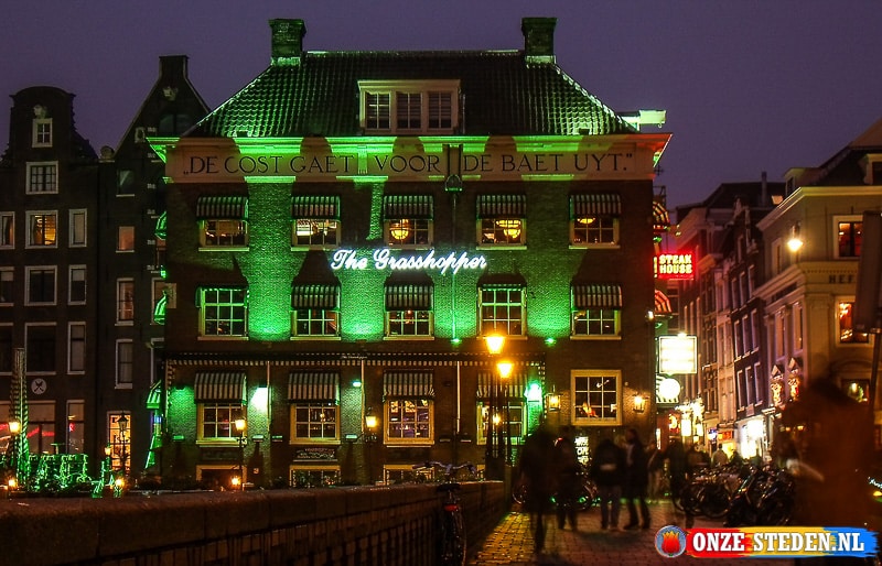 The Oudebrugsteeg in Amsterdam
