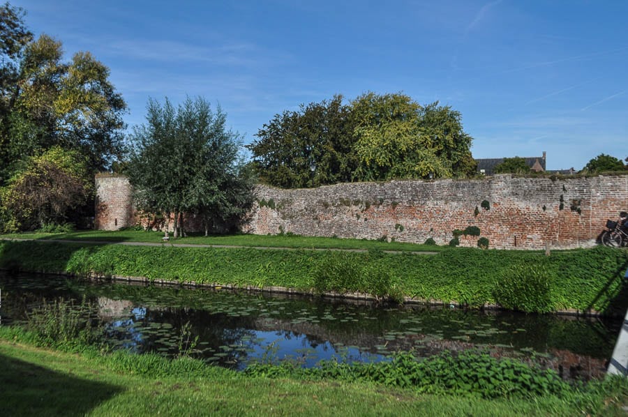 The city wall of Culemborg