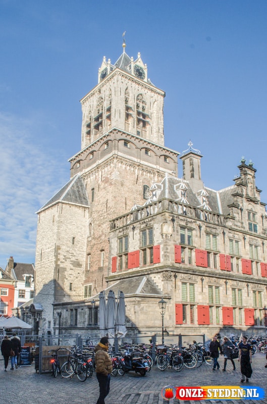 L'ancien hôtel de ville, Delft (côté)