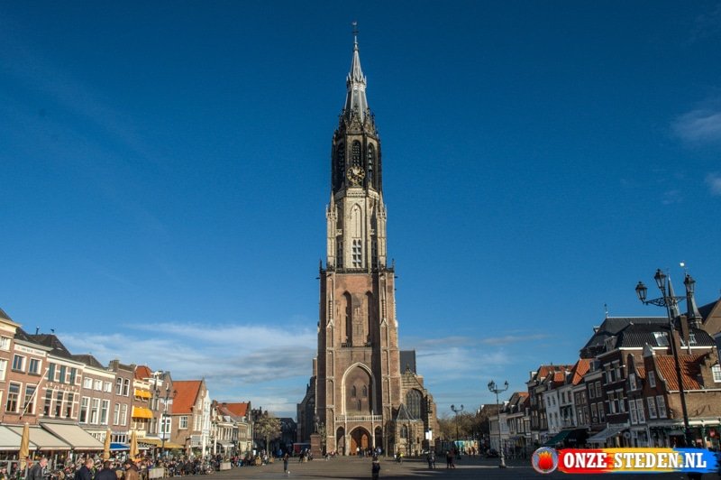 A nova igreja em Delft