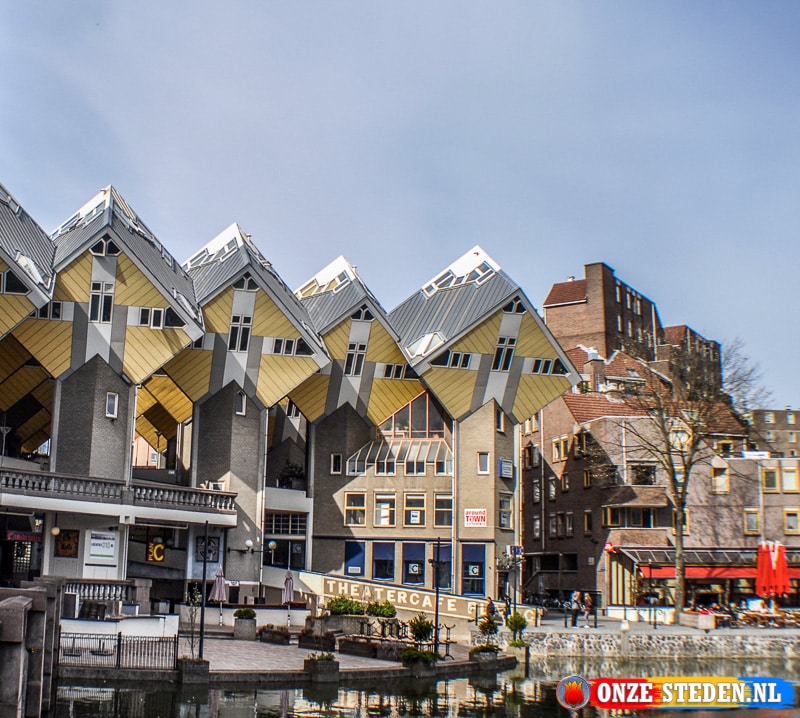Le case cubiche di Rotterdam