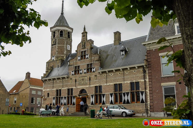 Das Alte Rathaus von Willemstad, Niederlande