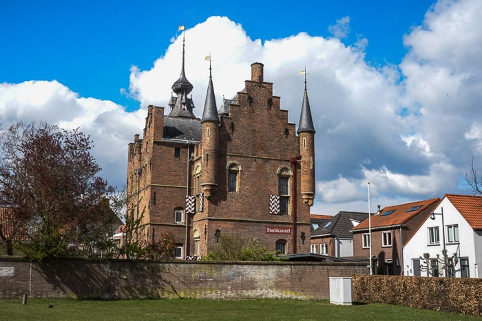 Le château de la ville de Zaltbommel