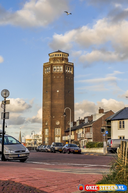 A nova torre de água em Zandvoort