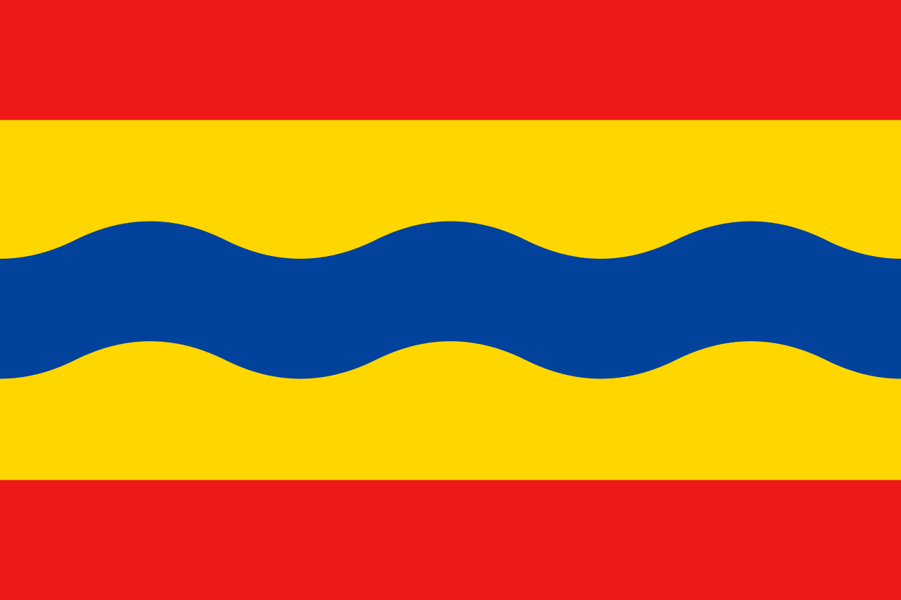 Bandera de la provincia de Overijssel