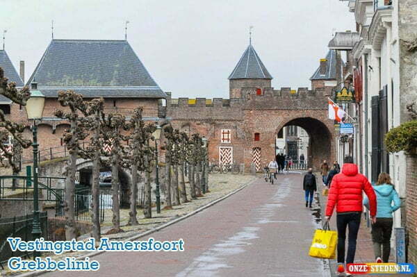 Amersfoort, ciudad fortificada en la línea Grebbe